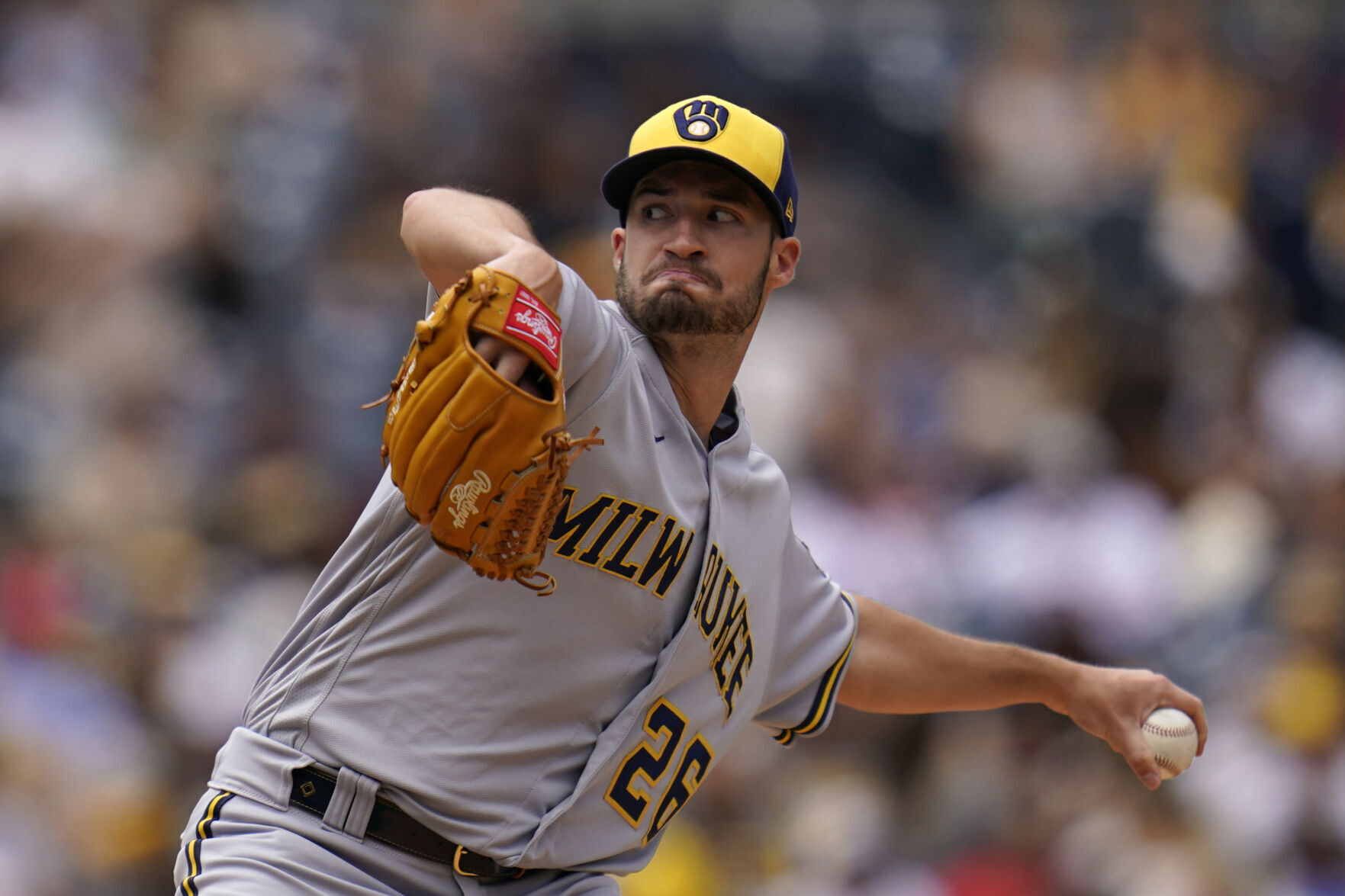 Brewers Padres Baseball